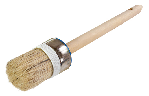 WD Ringpinsel H Gr.04 helle Chinaborsten, blaue Kappe